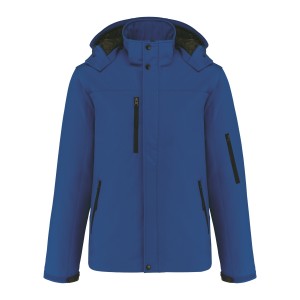 PARKA SOFTSHELL ACOLCHOADA C/ CAPUZ AZUL REAL K650